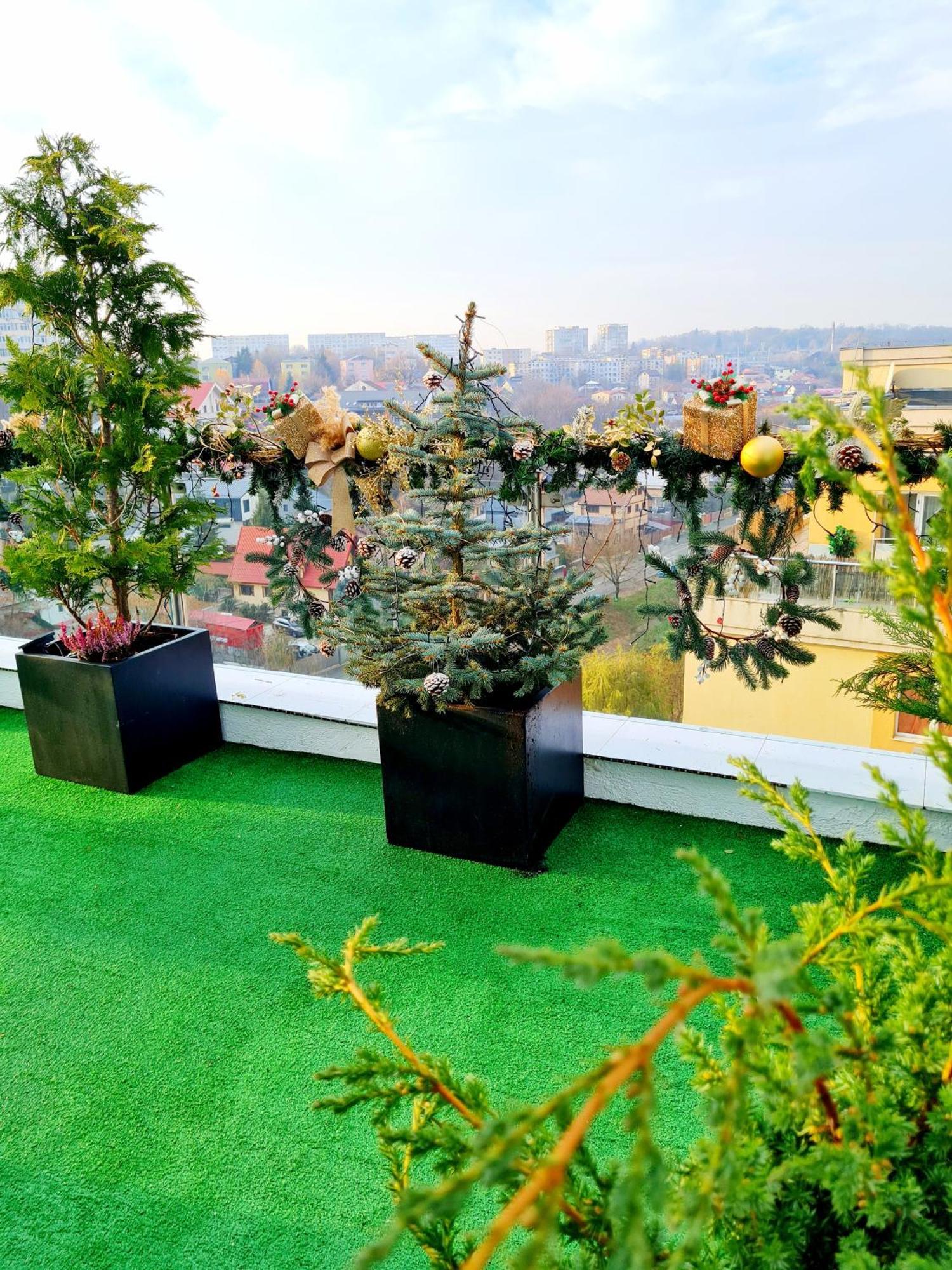 Penthouse Aeroport Iasi Apartment Exterior foto