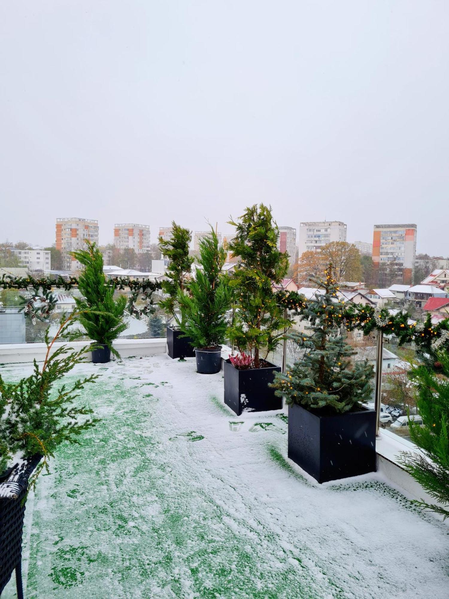 Penthouse Aeroport Iasi Apartment Exterior foto