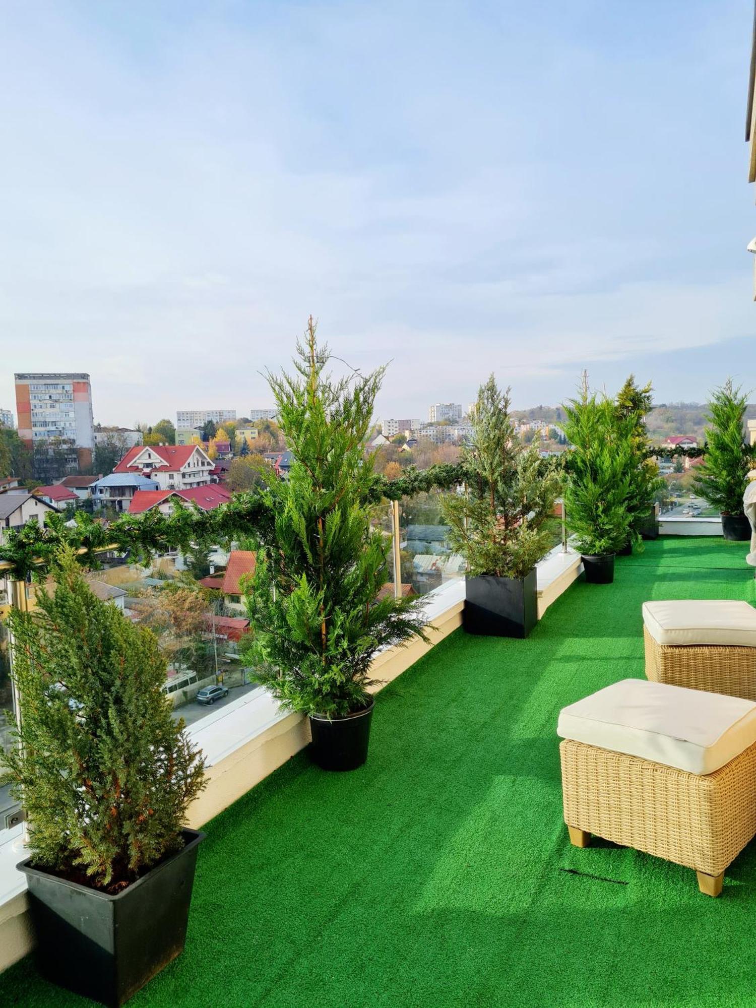 Penthouse Aeroport Iasi Apartment Exterior foto