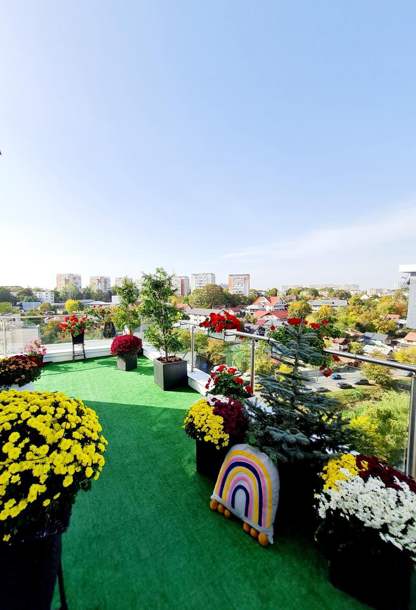 Penthouse Aeroport Iasi Apartment Exterior foto