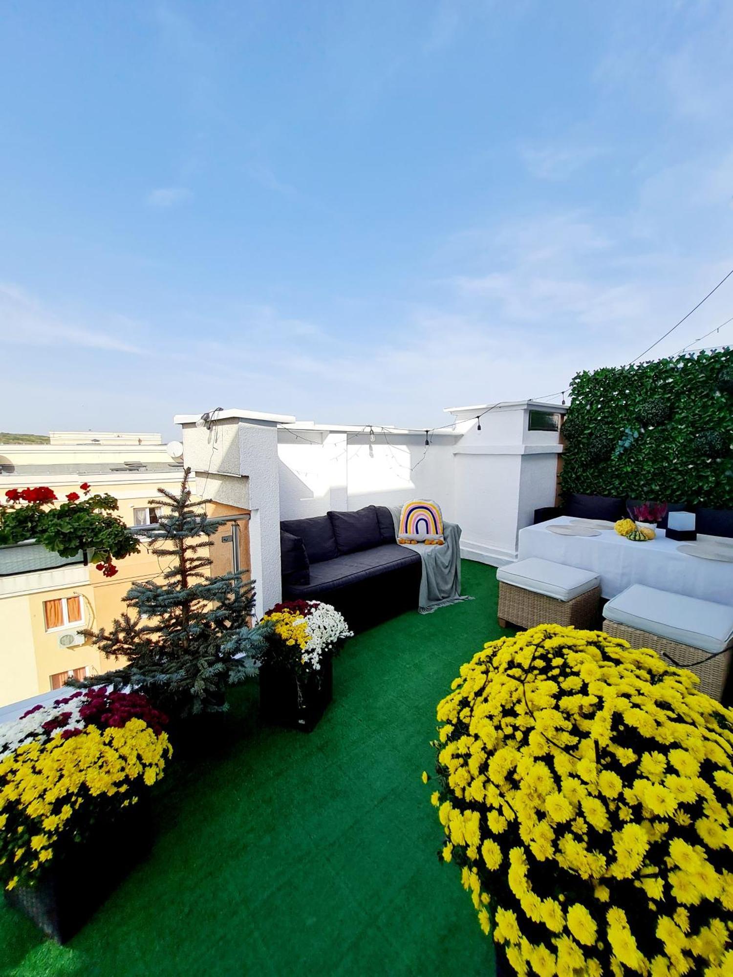Penthouse Aeroport Iasi Apartment Exterior foto