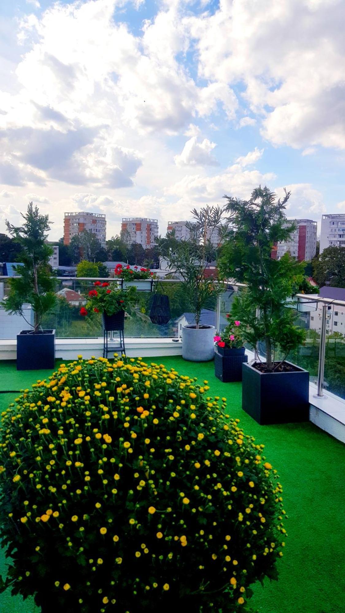 Penthouse Aeroport Iasi Apartment Exterior foto